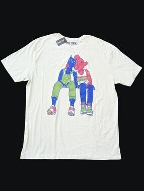 Hot Topic Best Buddies Animal By Lemonyeti T-Shirt Men's Size XL NWT